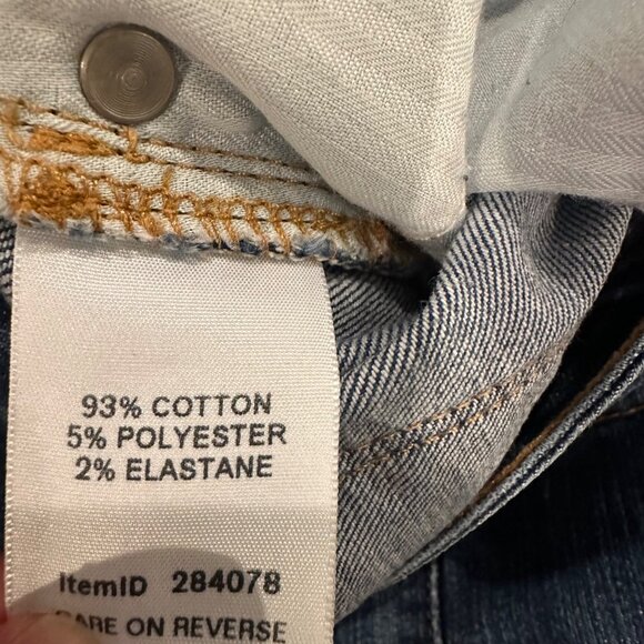 L.L. Bean Womens Classic Fit Bootcut Jeans Size 4 Regular Denim Made In Mexico - Picture 8 of 8